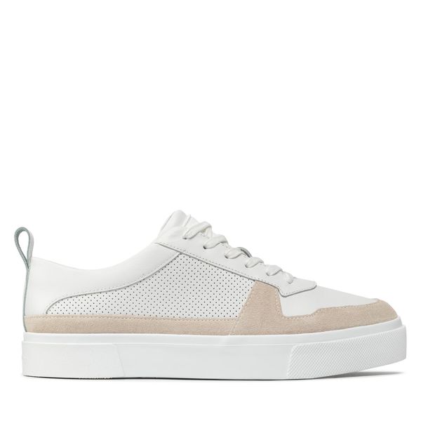 Calvin Klein Superge Calvin Klein Low Top Lace Up Lth HM0HM00495 Bela