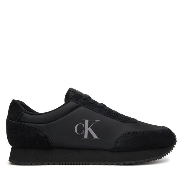 Calvin Klein Superge Calvin Klein Retro Runner Iconic Snk YM0YM01119 Črna