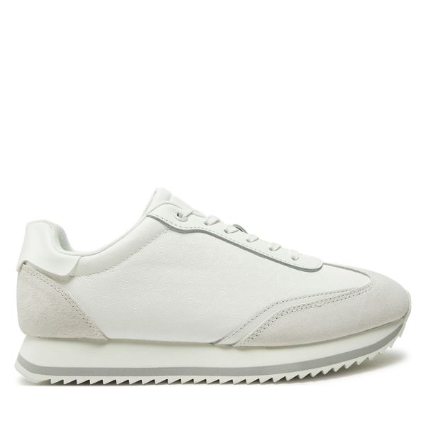 Calvin Klein Superge Calvin Klein Runner Lace Up - Mono Mix HW0HW02294 Bela