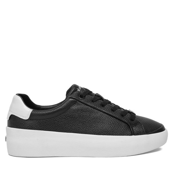 Calvin Klein Superge Calvin Klein Vulc Lace Up Lth HW0HW02214 Črna