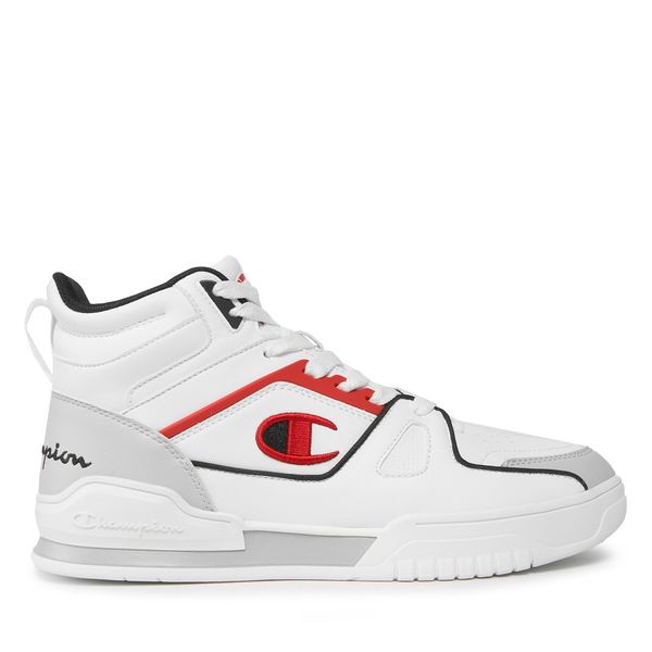 Champion Superge Champion Mid Cut Shoe 3 Point Mid S22119-WW010 Wht/Navy/Red