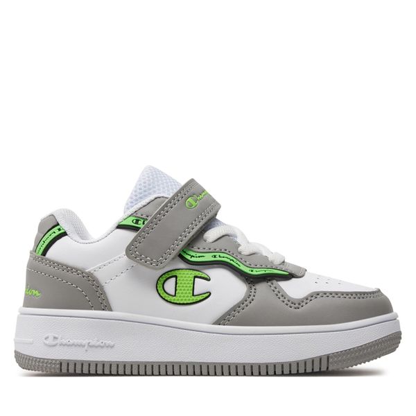 Champion Superge Champion Rebound Alter Low B Ps Low Cut Shoe S32721-CHA-WW012 Wht/Grey/Green Fluo