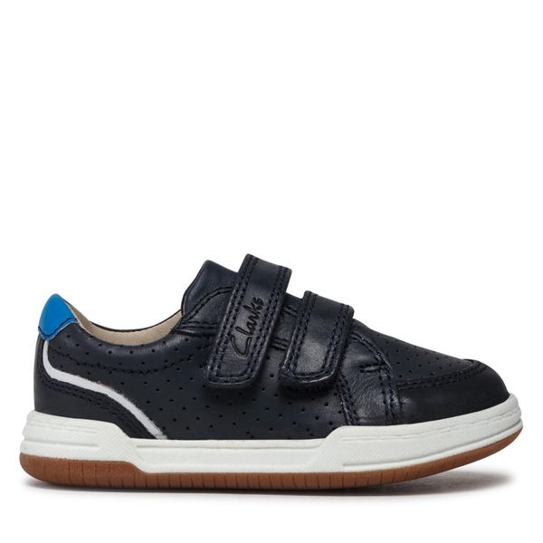 Clarks Superge Clarks Fawn Solo T 261589886 Navy Leather