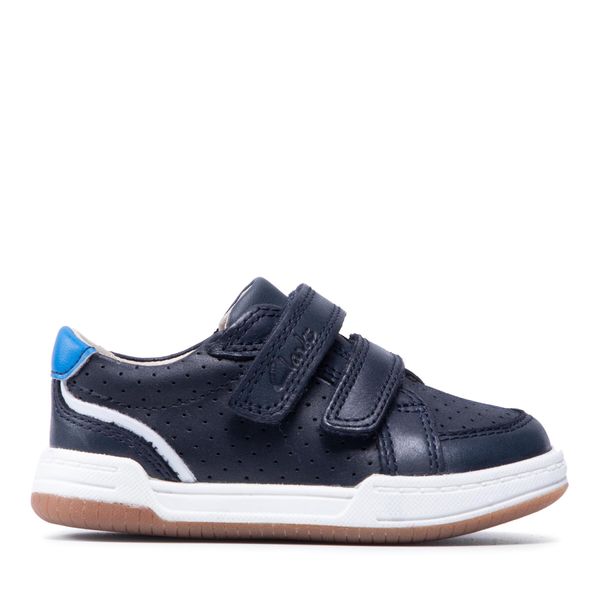 Clarks Superge Clarks Fawn Solo T 261589887 Navy Leather