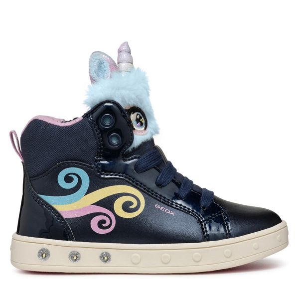Geox Superge Geox J Skylin Girl J468WA 0NFBH C4243 D Mornarsko modra