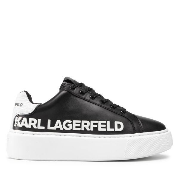 KARL LAGERFELD Superge KARL LAGERFELD KL62210 Black/White Lthr