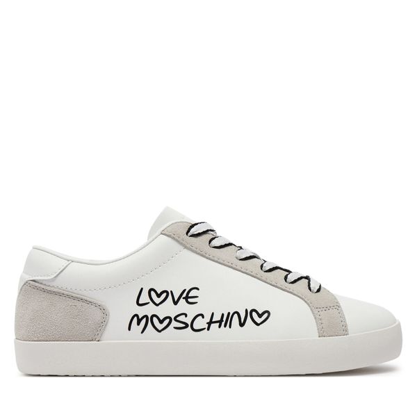 LOVE MOSCHINO Superge LOVE MOSCHINO JA15512G0IIAC10A Bela