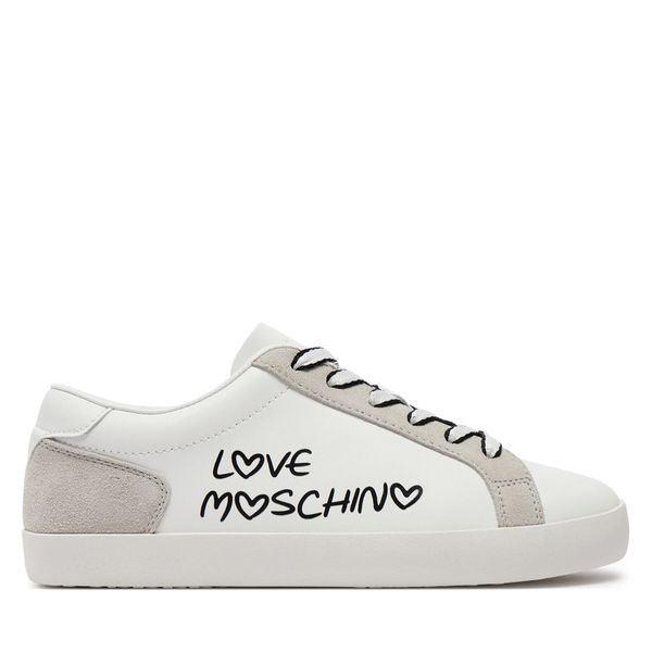 LOVE MOSCHINO Superge LOVE MOSCHINO JA15512G0IIAC10A Bianco Nero