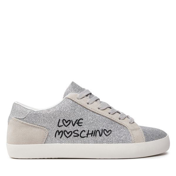 LOVE MOSCHINO Superge LOVE MOSCHINO JA15512G0IJK190A Srebrna