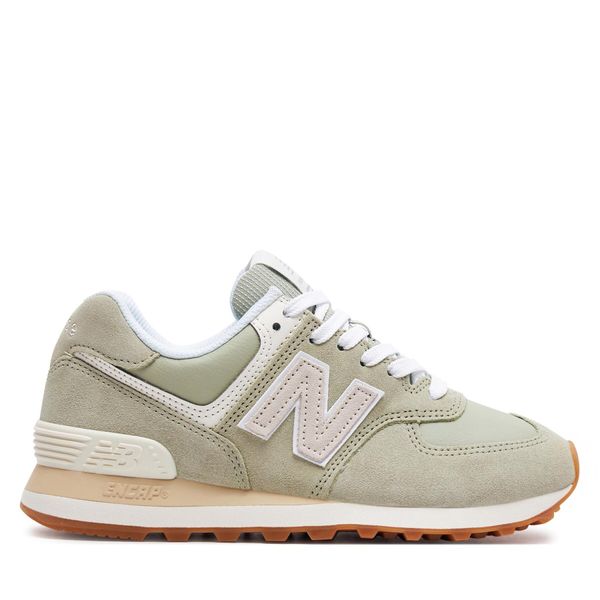 New Balance Superge New Balance WL574QD2 Zelena