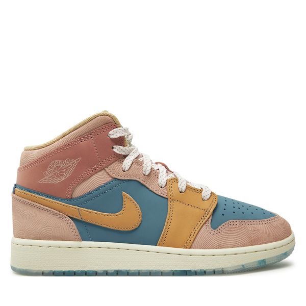 Nike Superge Nike Air Jordan 1 Mid Ss (GS) FN7452 400 Roza