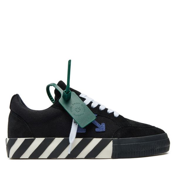 Off-White Superge Off-White OMIA085S22LEA0011046 Črna