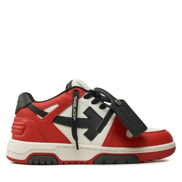 Off-White Superge Off-White OWIA259S23LEA0012510 Rdeča