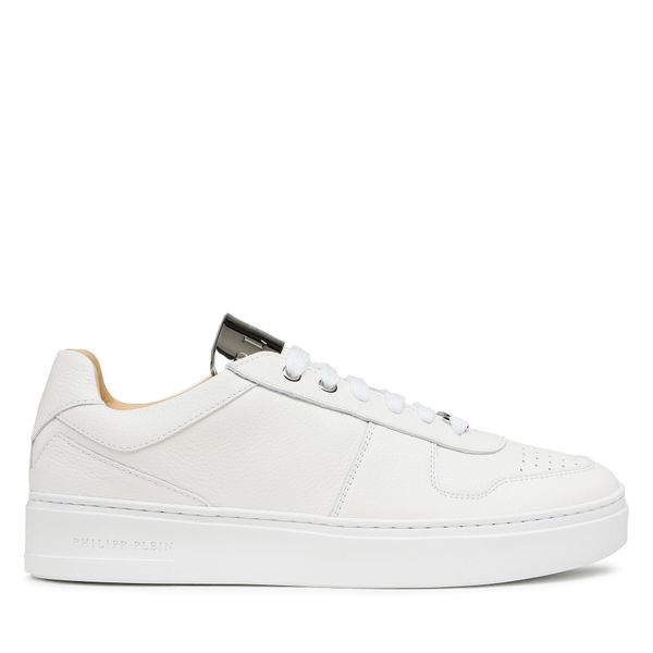 PHILIPP PLEIN Superge PHILIPP PLEIN Lo-Top Sneaker AABS MSC3715 PLE010N Bela