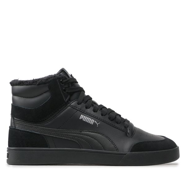 Puma Superge Puma Shuffle Mid Fur 387609 01 Črna