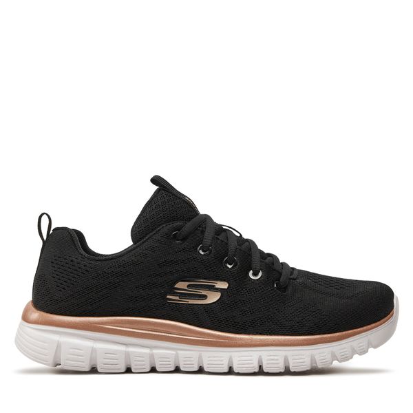 Skechers Superge Skechers 12615/BKGD Črna