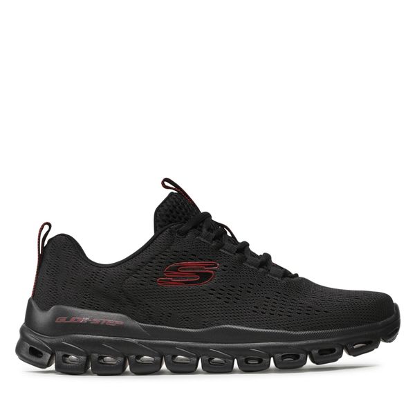 Skechers Superge Skechers Fasten Up 232136/BBK Črna