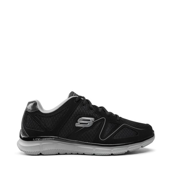 Skechers Superge Skechers Flash Point 58350/BKGY Črna