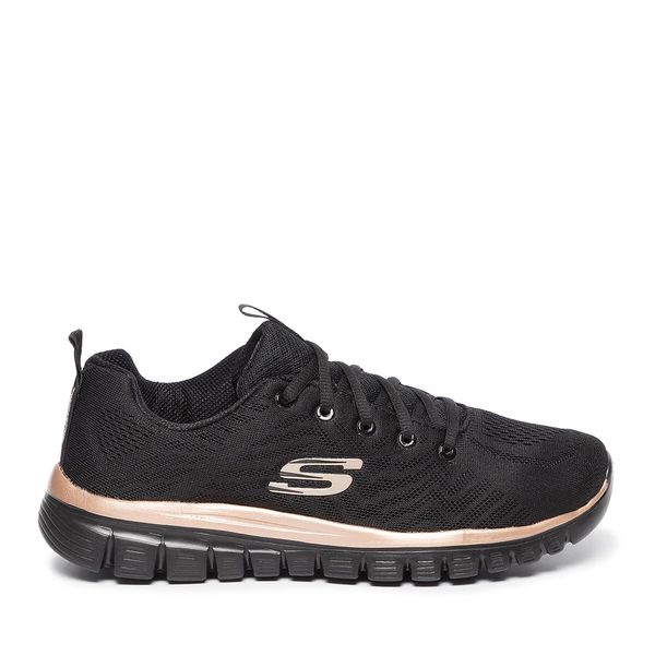 Skechers Superge Skechers Get Connected 12615/BKRG Črna