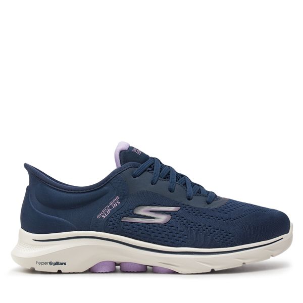 Skechers Superge Skechers Gowalk 7 125233/NVLV Mornarsko modra