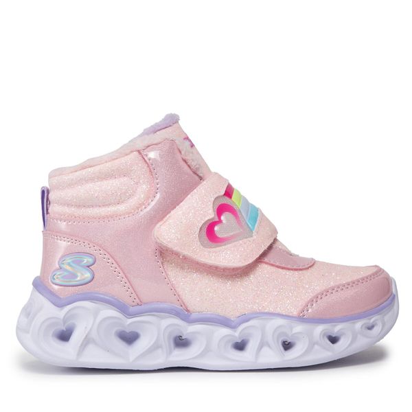 Skechers Superge Skechers Heart Lights Brilliant Rainbow 302669L/PKLV Roza