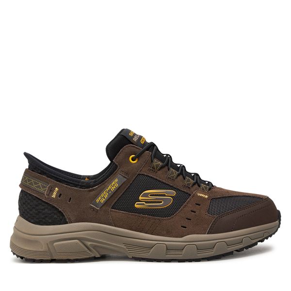 Skechers Superge Skechers Oak Canyon 237450/BRBK Rjava