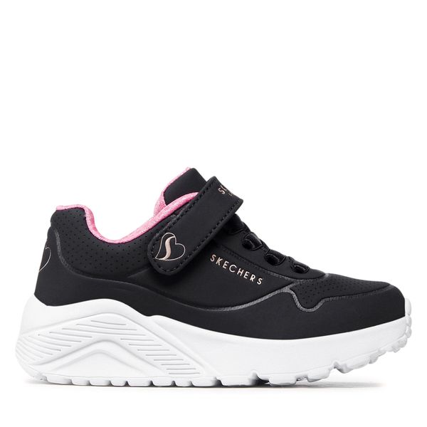 Skechers Superge Skechers Uno Lite 310451L/BKRG Črna