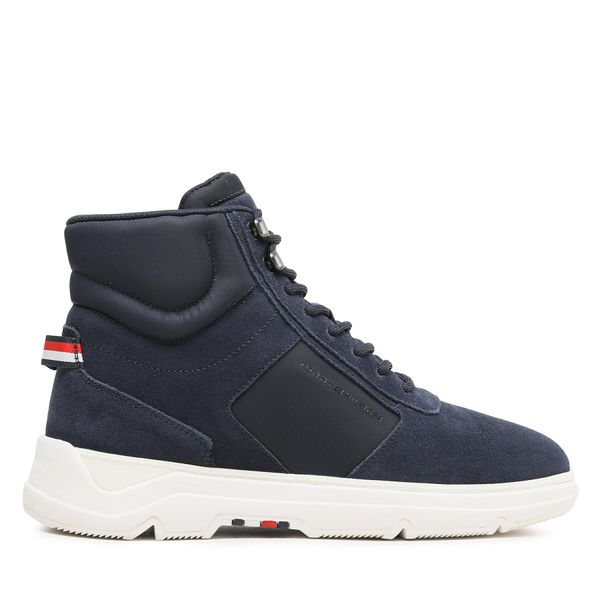 Tommy Hilfiger Superge Tommy Hilfiger Core Mix Suede Hybrid Boot FM0FM04596 Mornarsko modra