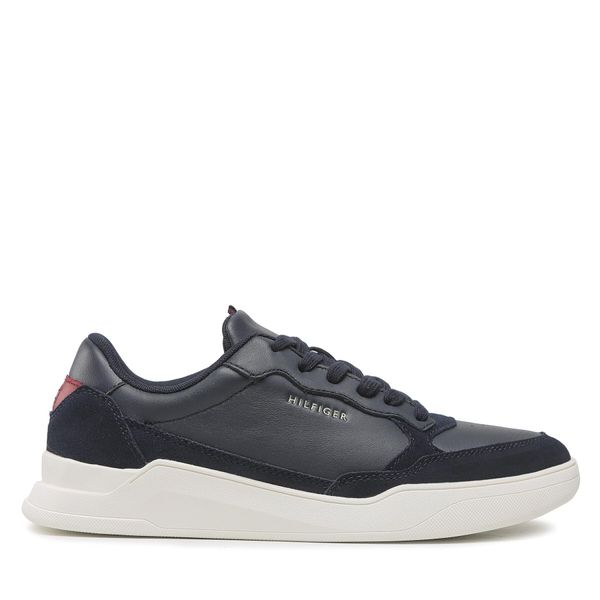 Tommy Hilfiger Superge Tommy Hilfiger Elevated Cupsole Leather Mix FM0FM04358 Desert Sky YBI