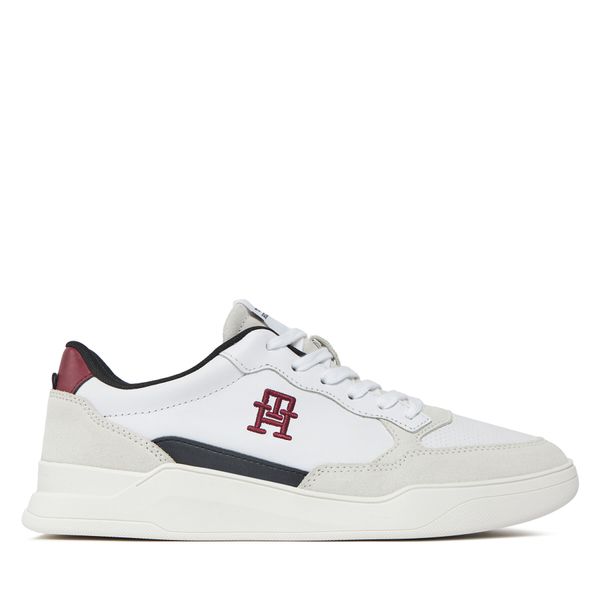 Tommy Hilfiger Superge Tommy Hilfiger Elevated Cupsole Lth Mix FM0FM04929 White YBS