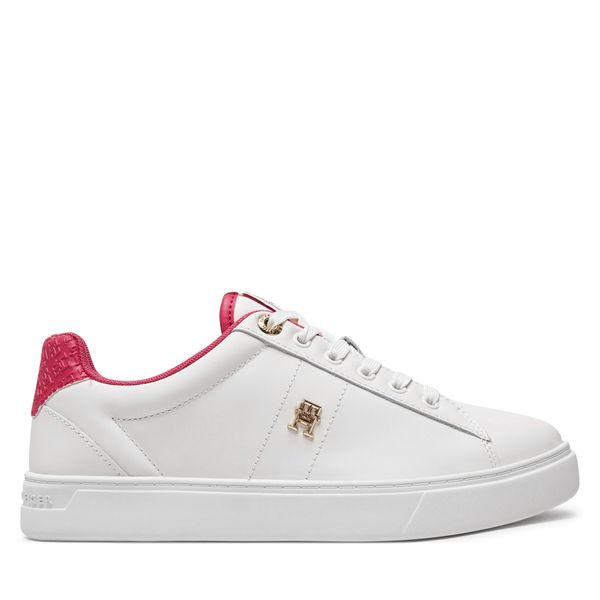 Tommy Hilfiger Superge Tommy Hilfiger Elevated Essent Sneaker Monogram FW0FW07999 Bež