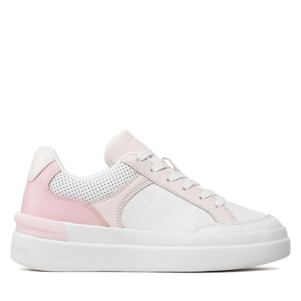 Tommy Hilfiger Superge Tommy Hilfiger Embossed Court Sneaker FW0FW07297 Misty Pink TH2