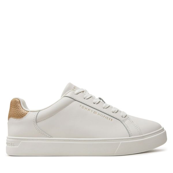 Tommy Hilfiger Superge Tommy Hilfiger Essential Court FW0FW08350 Écru