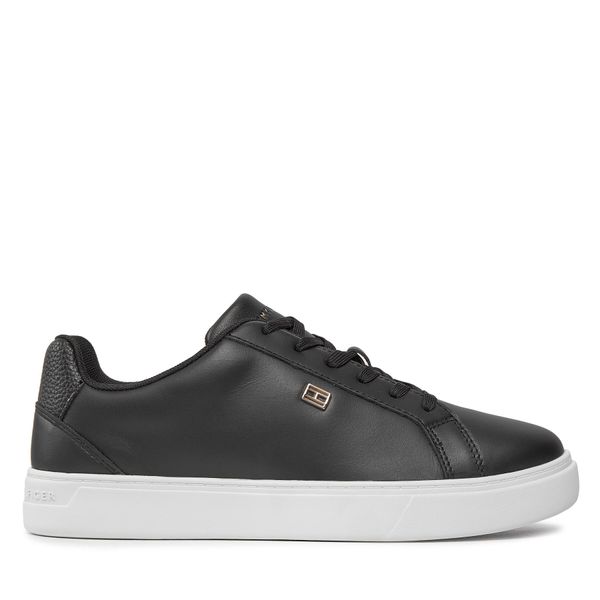 Tommy Hilfiger Superge Tommy Hilfiger Essential Court Sneaker FW0FW07686 Black BDS