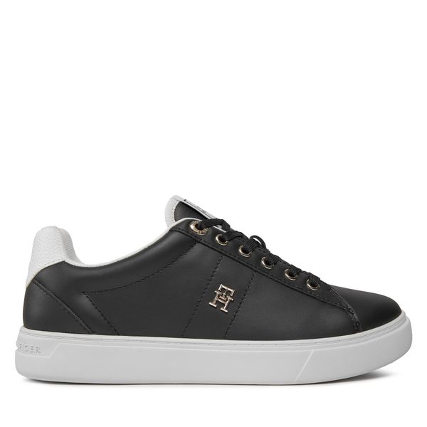 Tommy Hilfiger Superge Tommy Hilfiger Essential Elevated Court Sneaker FW0FW07685 Črna