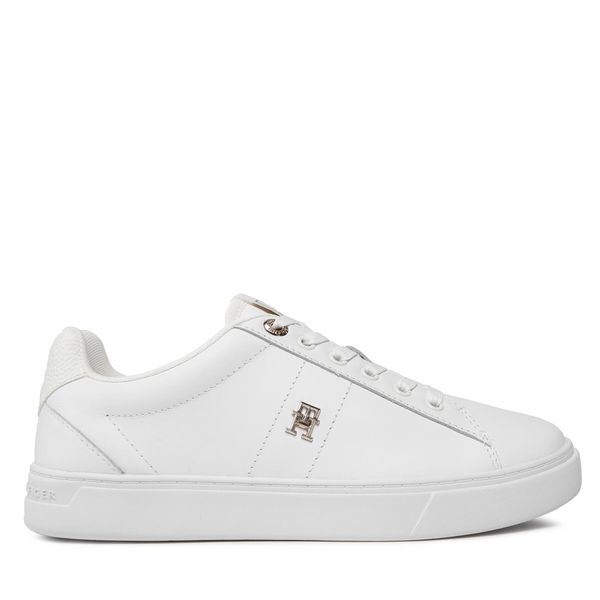 Tommy Hilfiger Superge Tommy Hilfiger Essential Elevated Court Sneaker FW0FW07685 White YBS