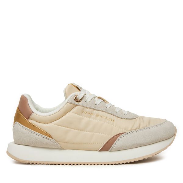 Tommy Hilfiger Superge Tommy Hilfiger Essential Runner FW0FW08332 Écru