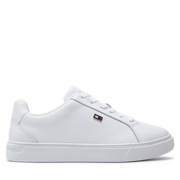 Tommy Hilfiger Superge Tommy Hilfiger Flag Court Sneaker FW0FW08072 White YBS