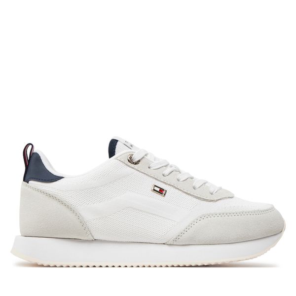 Tommy Hilfiger Superge Tommy Hilfiger Flag Knit Runner FW0FW07916 Bela