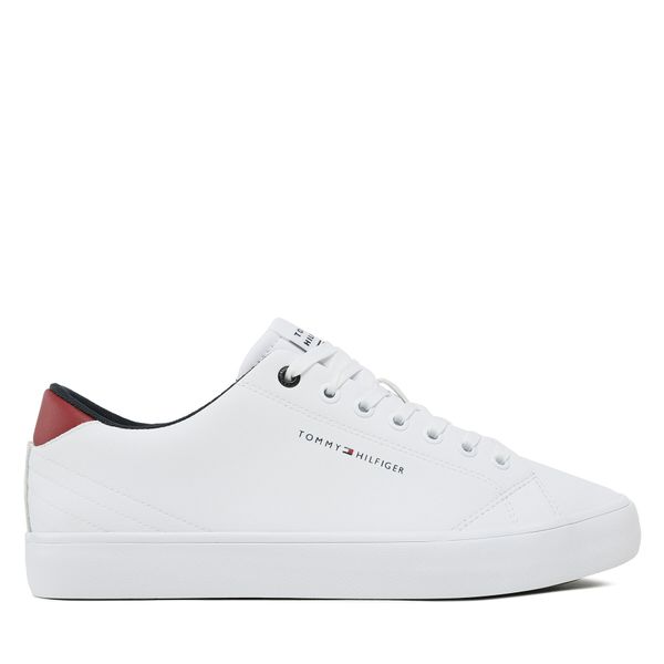 Tommy Hilfiger Superge Tommy Hilfiger Hi Vulc Core Low Lth FM0FM04687 Bela