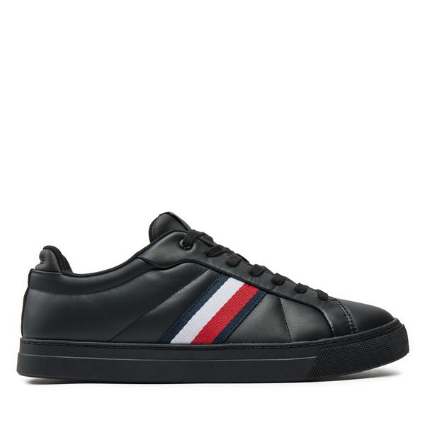 Tommy Hilfiger Superge Tommy Hilfiger Icon Court FM0FM05163 Črna