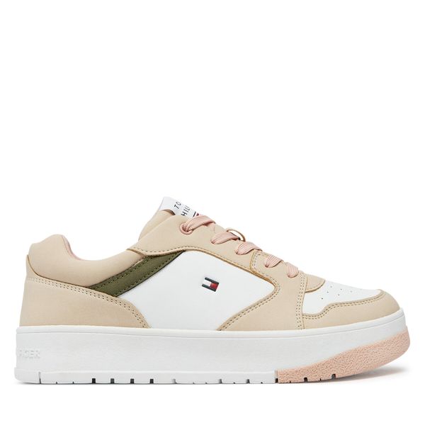 Tommy Hilfiger Superge Tommy Hilfiger Low Cut Lace-Up Sneaker T3A9-33527-1269 S Bela