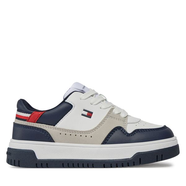 Tommy Hilfiger Superge Tommy Hilfiger Low Cut Lace-Up Sneaker T3X9-33368-1355 M White/Blue/Red Y003