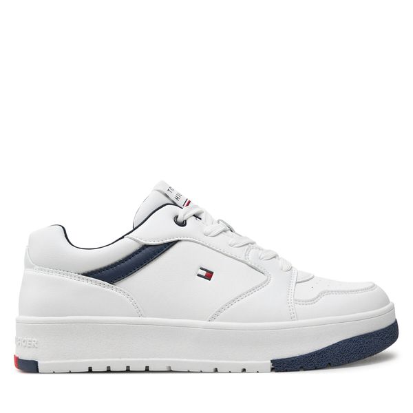Tommy Hilfiger Superge Tommy Hilfiger Low Cut Lace-Up Sneaker T3X9-33638-1351 Bela
