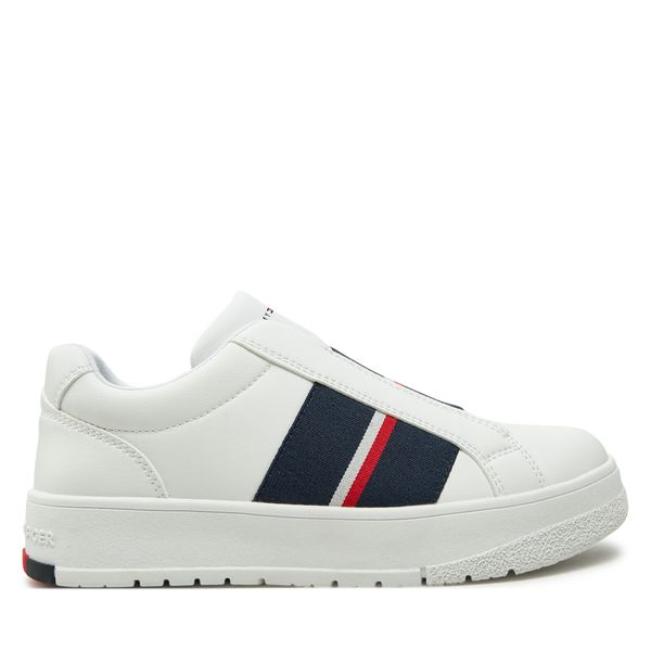 Tommy Hilfiger Superge Tommy Hilfiger Low Cut Sneaker T3X9-33858-1355 S Bela