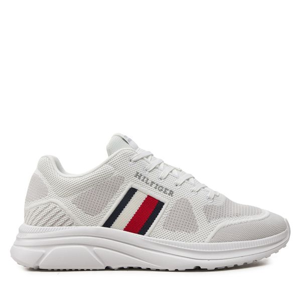 Tommy Hilfiger Superge Tommy Hilfiger Modern Runner Knit Evo Ess FM0FM05245 Bela