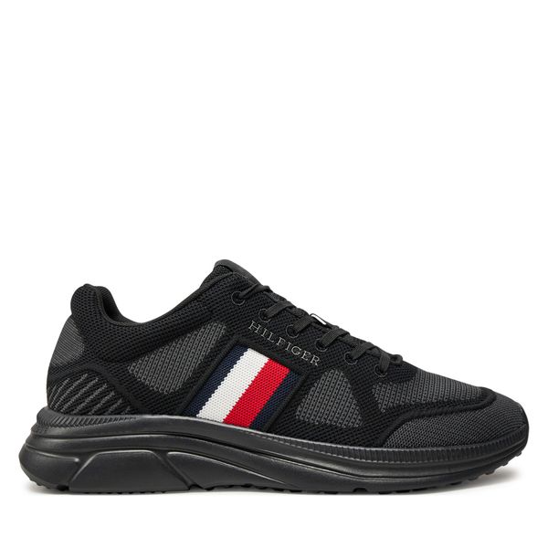 Tommy Hilfiger Superge Tommy Hilfiger Modern Runner Knit Evo Ess FM0FM05245 Črna