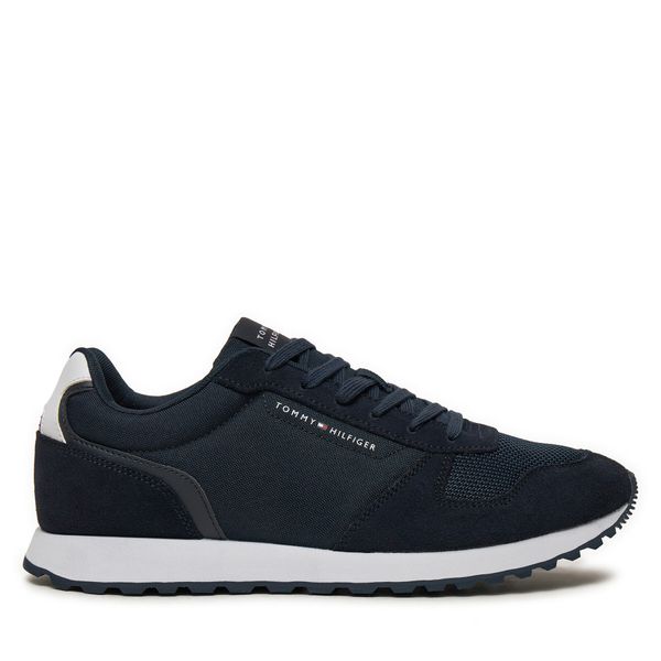 Tommy Hilfiger Superge Tommy Hilfiger New Runner Eva Trainers FM0FM05454 Mornarsko modra