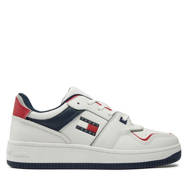 Tommy Hilfiger Superge Tommy Hilfiger Retro Basket EM0EM01463 Bela