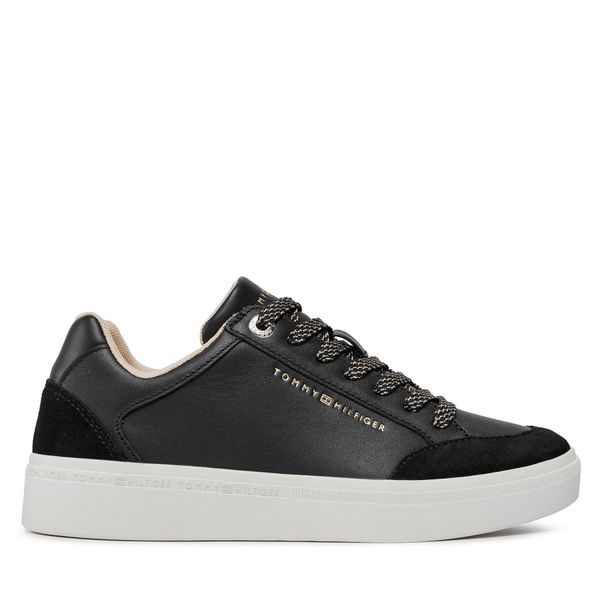 Tommy Hilfiger Superge Tommy Hilfiger Seasonal Court Sneaker FW0FW07683 Black BDS